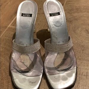 Stuart Weitzman with rhinestones